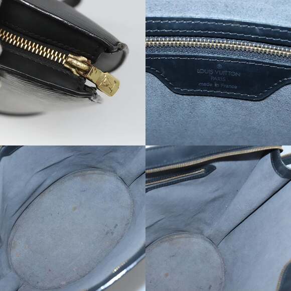 LOUIS VUITTON Epi Saint Jacques Shopping Shoulder Bag Black M52262 - Picture 11 of 12